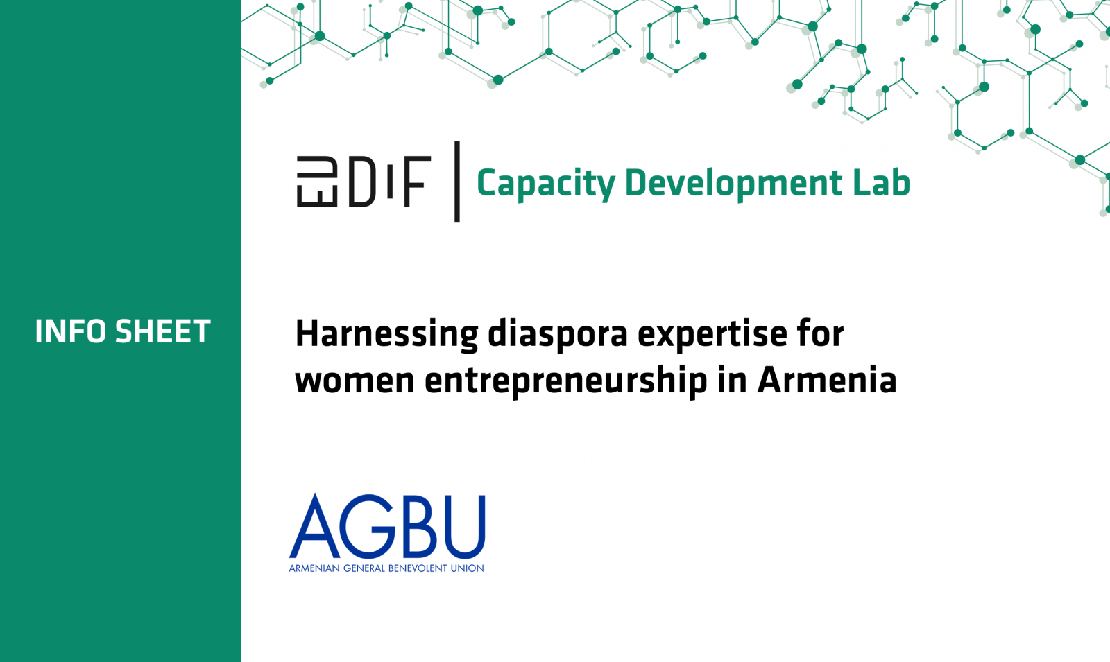 CDL AGBU info sheet cover