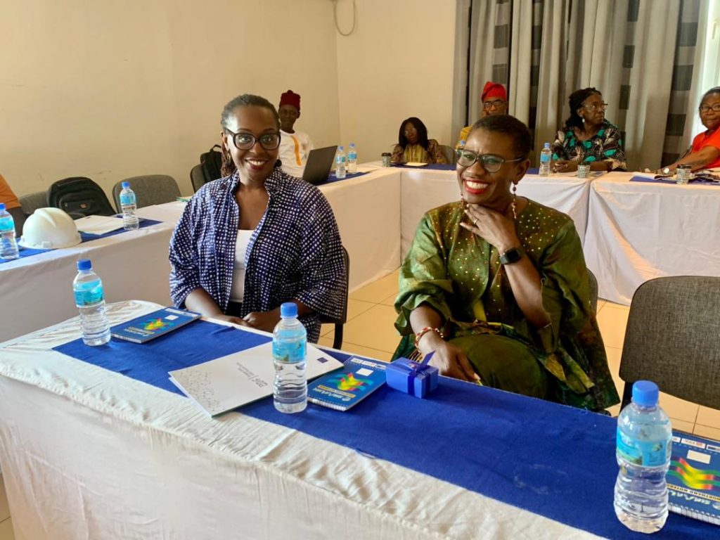 Freetown 021123 – Elvina Quaison with Mayor Yvonne Aki Sawyerr 1
