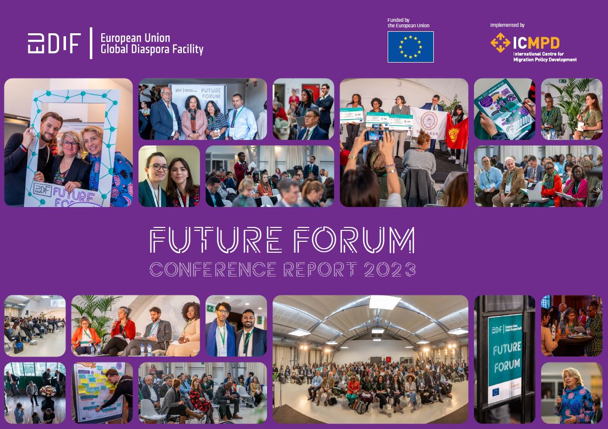 Cover of Future Forum 2023 conference report.
