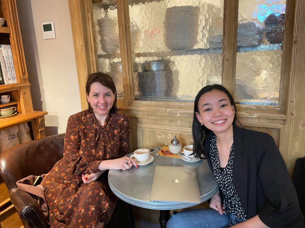 Diana and Gia interview